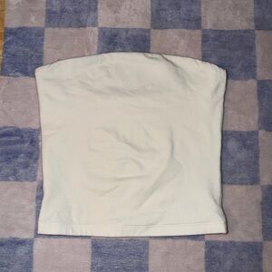 TNA chill top White Strapless Tube Top